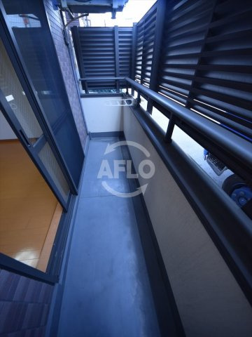 木津川TSマンションのバルコニー|木津川TSマンション　バルコニー