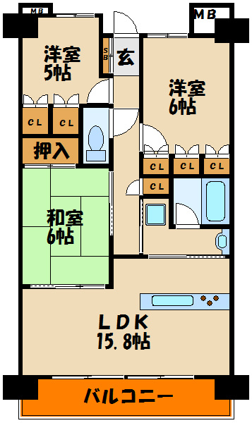 willDo 西明石の間取り