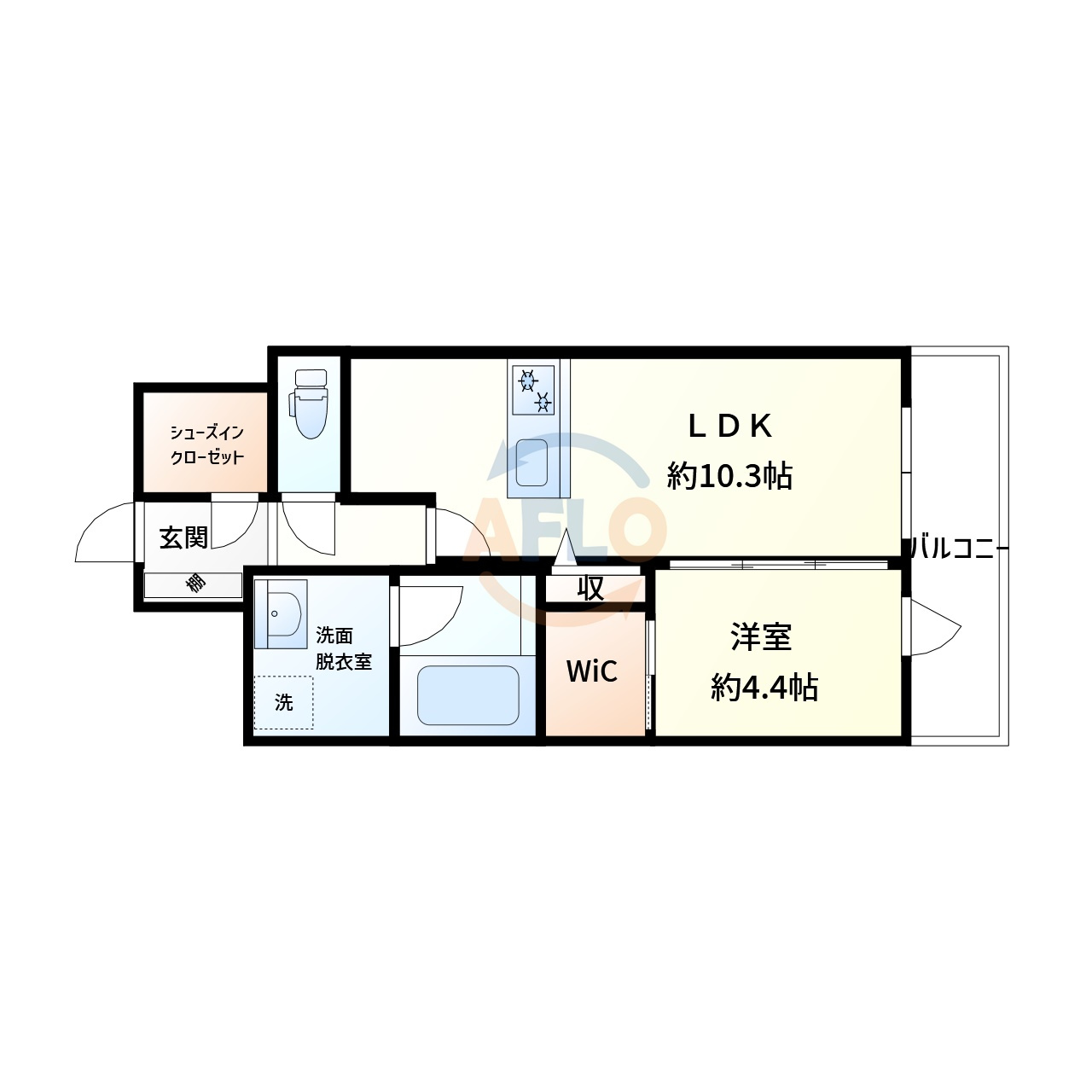 TEAL RESIDENCE BAYの間取り|TEAL RESIDENCE BAY　間取り