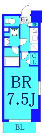 ガーラプレシャス横浜鶴見の間取り