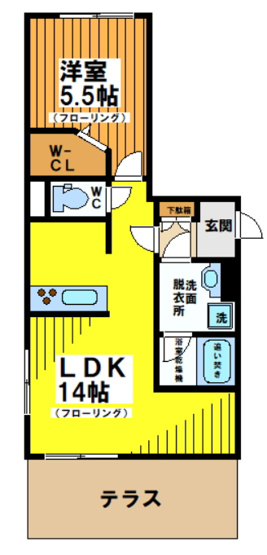 【間取り】 | アビティ下高井戸