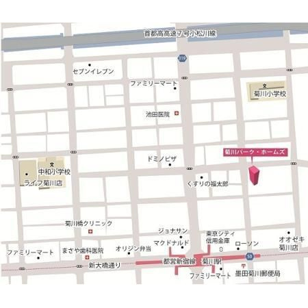 菊川パーク・ホームズのその他|地図