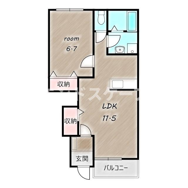 グランデの間取り|高崎、前橋のお部屋探しはエンドスケープまで！お客様の理想お聞かせ下さい♪