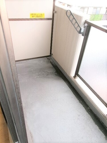 桜木町堂ノ下マンションのバルコニー