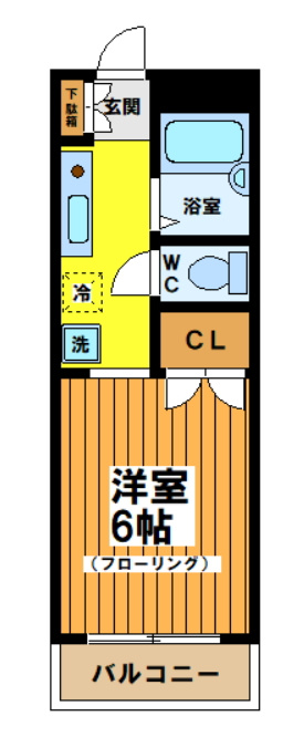 レジデンス初台の間取り