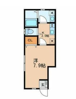 中井ホームズの間取り|間取りです。