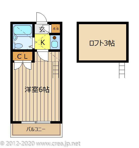 ローズハイツ朝霞の間取り