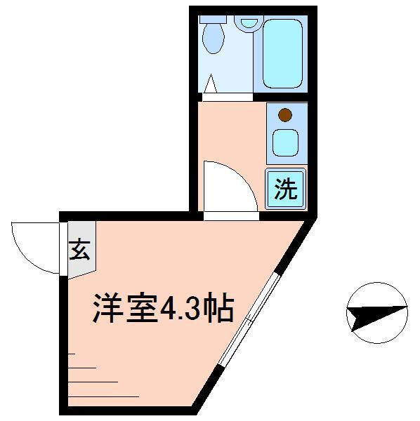 ラフィネ南千住の間取り