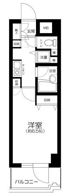 ネオマイムセンタースクエアの間取り