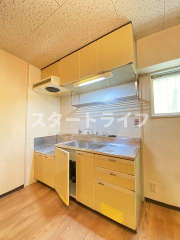 大阪市淀川区東三国６丁目の賃貸マンションのキッチン