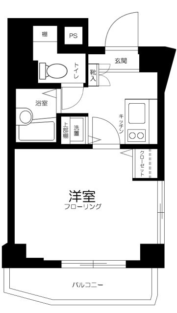 スカイコートヌーベル早稲田の間取り