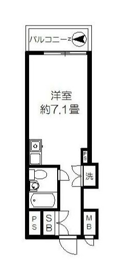 レジデンス上野の間取り
