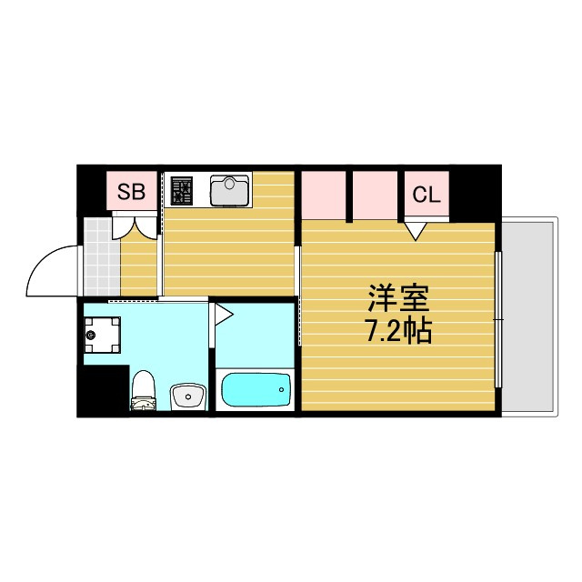 セントアミー東三国の間取り