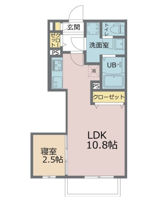 パームコテージ十六番館の間取り