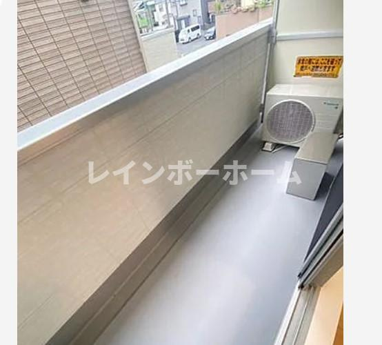 パームコテージ18番館のバルコニー