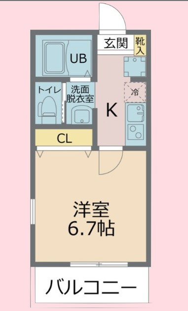 パームコテージ18番館の間取り
