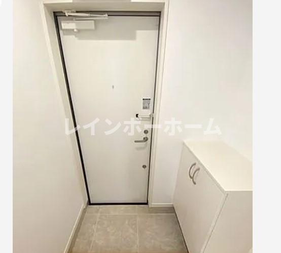 パームコテージ18番館の玄関