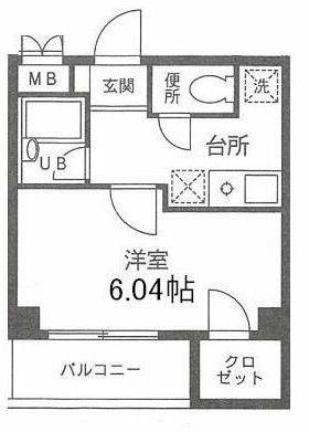 ベルテ正木の間取り|間取りです。