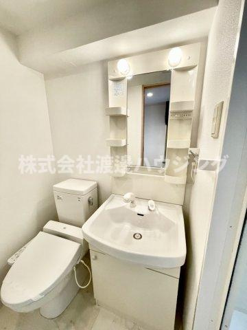 ドゥーエ江坂Ⅱの洗面所