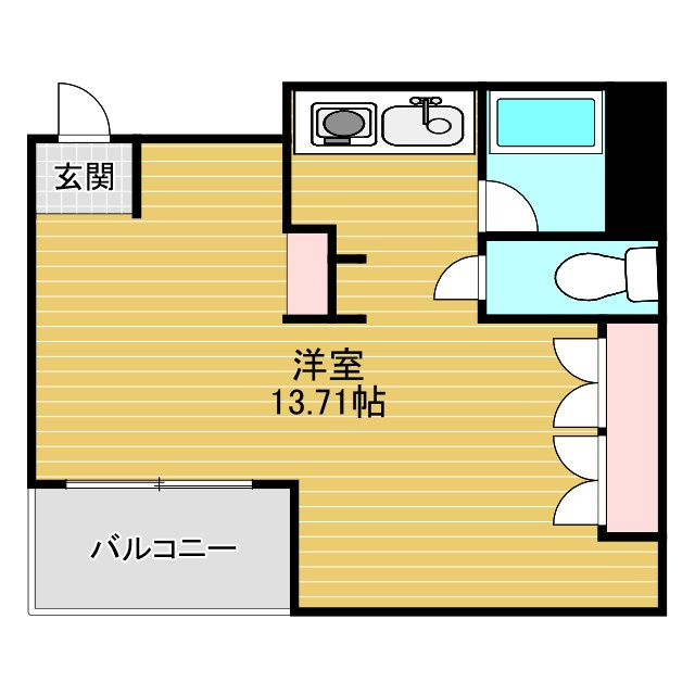 H's flatsの間取り