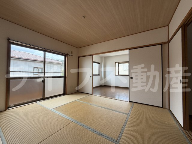 プラムハイツ2号棟の和室|和室があると落ち着いた雰囲気になりますね