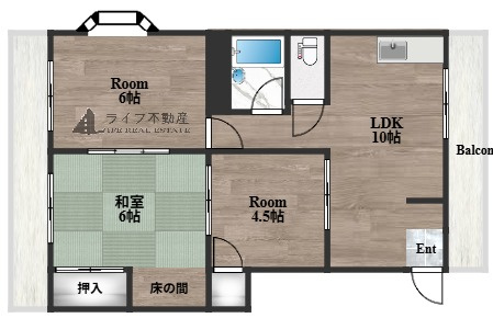 プラムハイツ2号棟