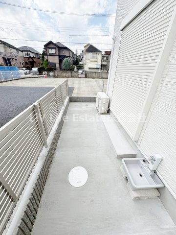 西原町5丁目貸家　B棟 の庭