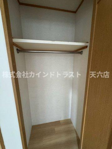 キングマンション天神橋IIの収納|大きなものも収納できそうです