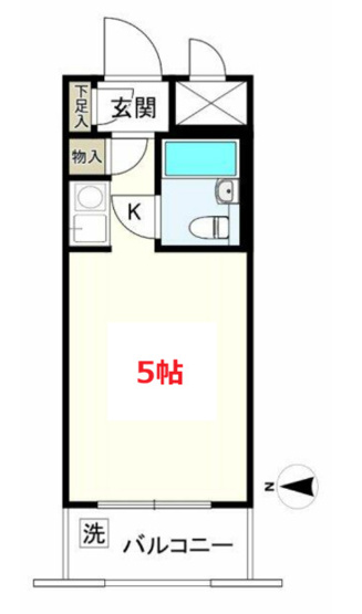 【間取り】 | エンゼルハイム大森第5 | 間取り