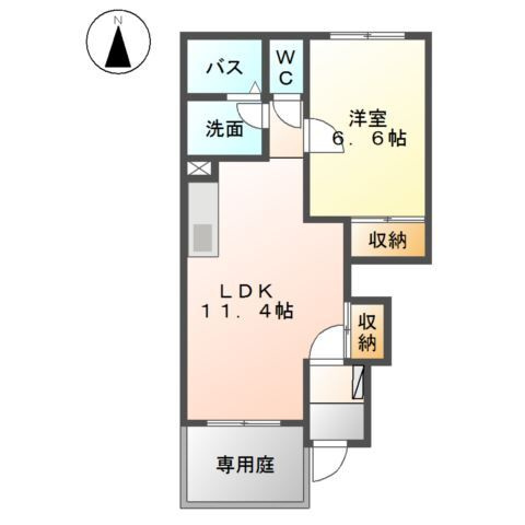 【間取り】 | スターテラス　小池原Ⅱ