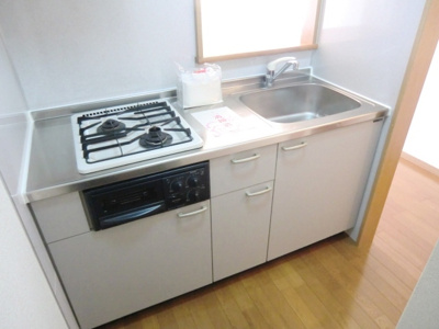 2口コンロ付　カウンターキッチン