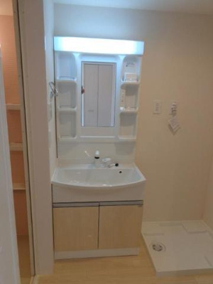 【洗面所】 | エムズ　サンティエ | 洗髪洗面化粧台