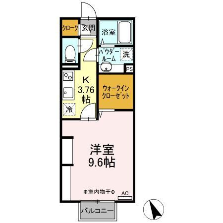 チェントロクオーレⅠの間取り