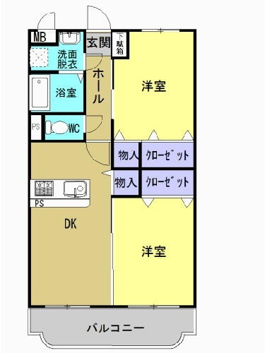 アルジェントシェソワの間取り