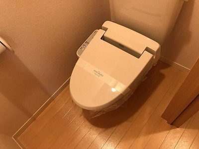 さいたま市浦和区前地２丁目のアパートのトイレ