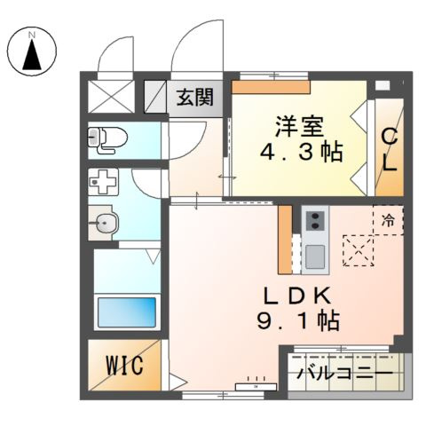 フォレストガーデンの間取り