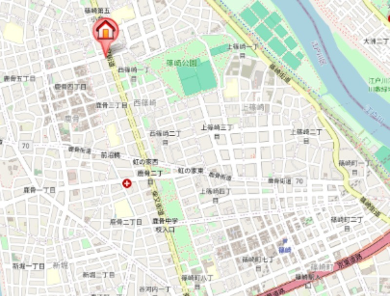 アネックスⅡＡの地図