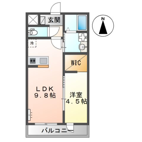 フィールド　ストーンの間取り