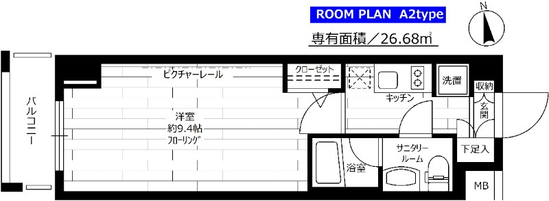 ステージファースト新御徒町の間取り
