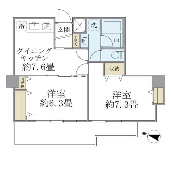 朝日九段マンションの間取り