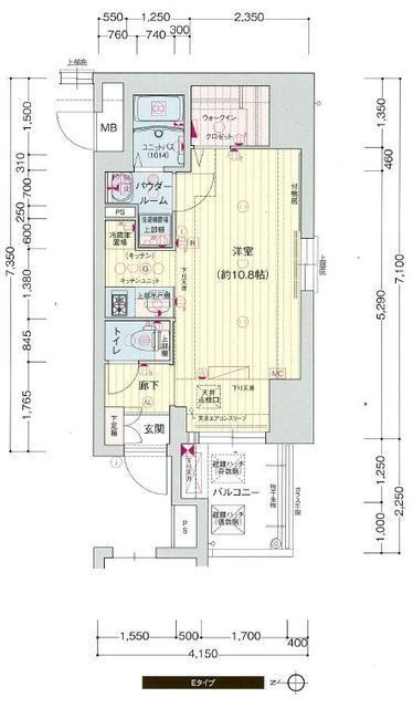 プレサンス桜通ザ・タイムズの間取り