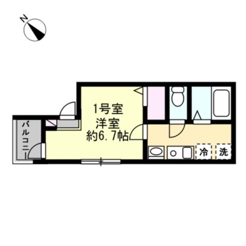 アスターハウスの間取り