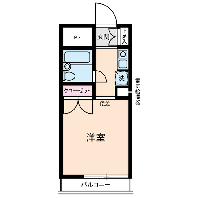 ペガサスマンション百合丘の間取り