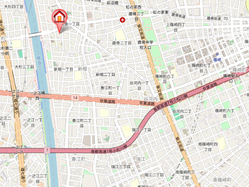 ロク・ハウスⅠの地図