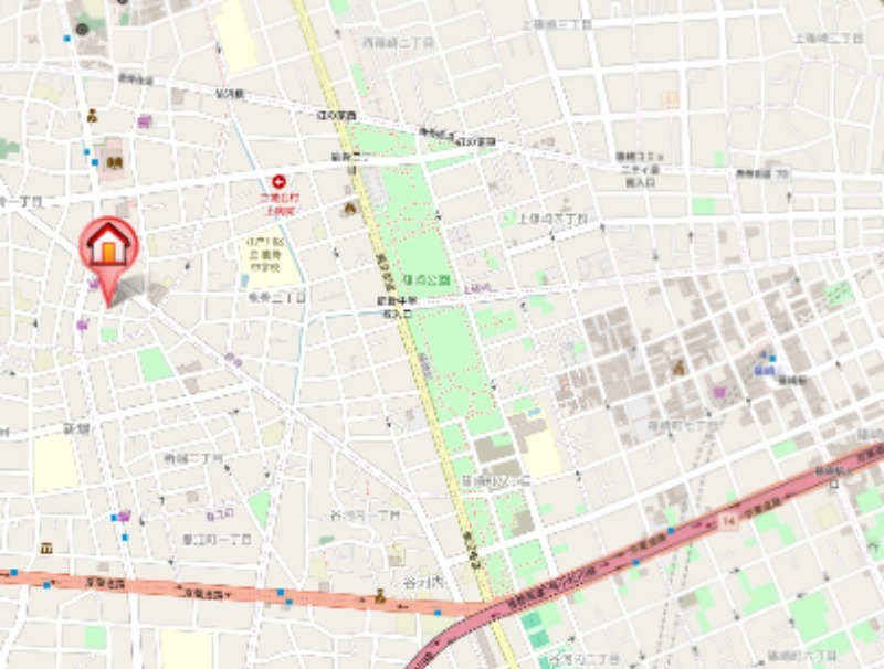 ロク・ハウスⅢの地図