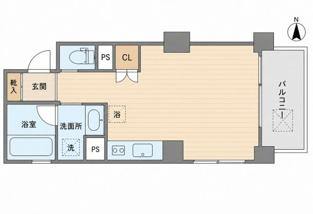 パークヒルズ赤坂の間取り