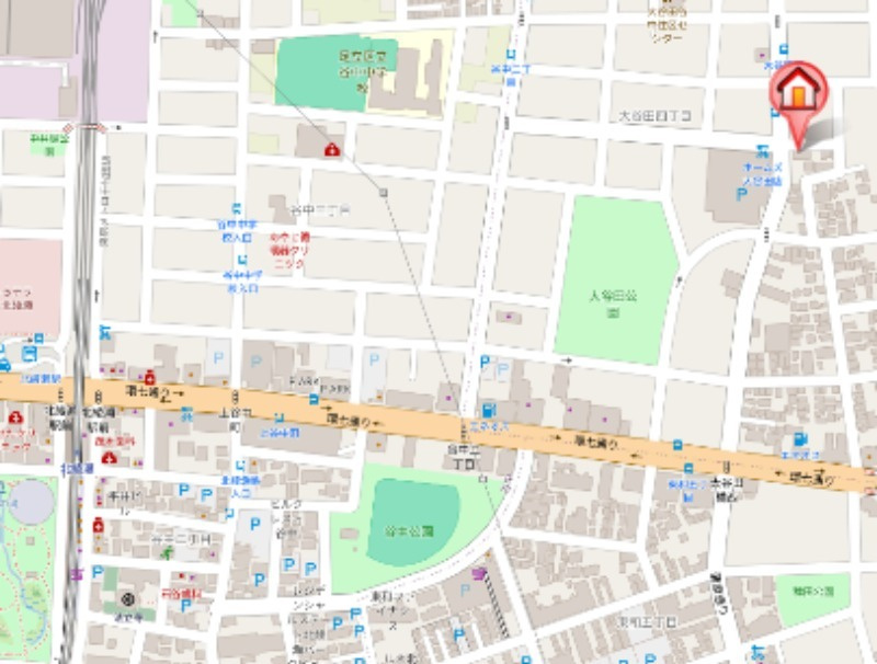 パルティールの地図