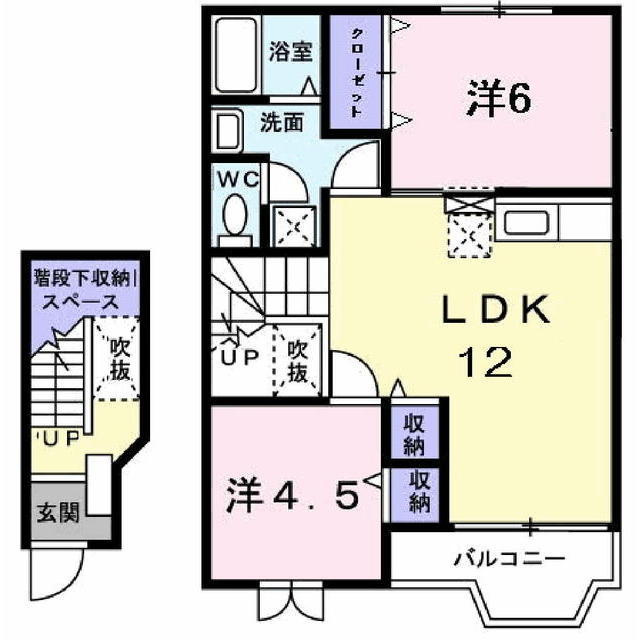 ドリームハウスの間取り