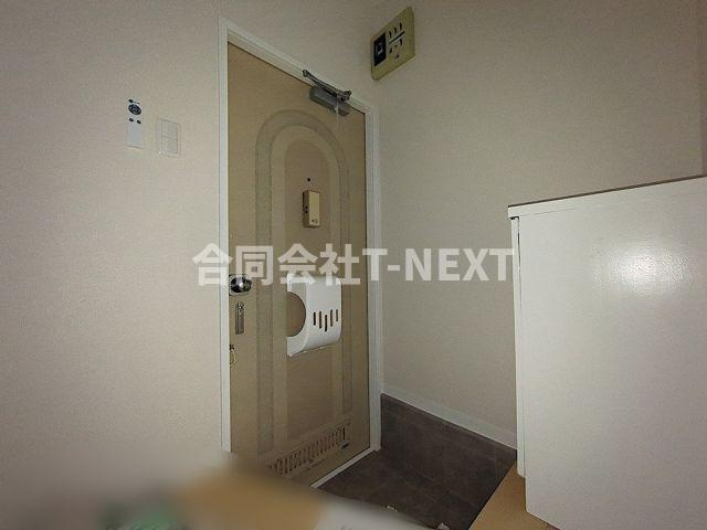 ハイツジョーＡの玄関