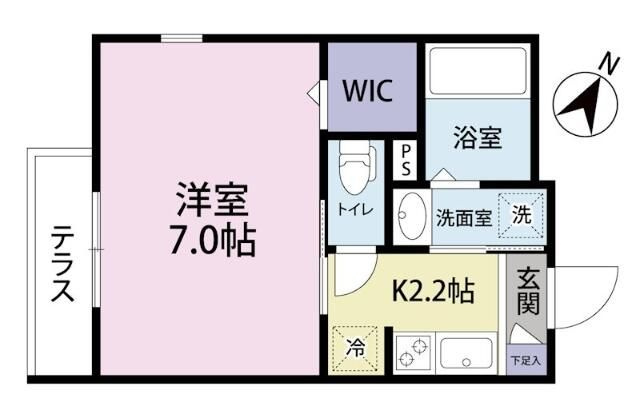 Ｈｉｒｏ　レジデンス　Ｃの間取り